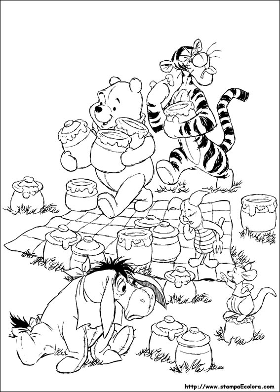 Disegni Winnie the Pooh